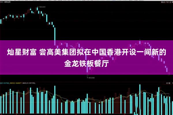 灿星财富 尝高美集团拟在中国香港开设一间新的金龙铁板餐厅